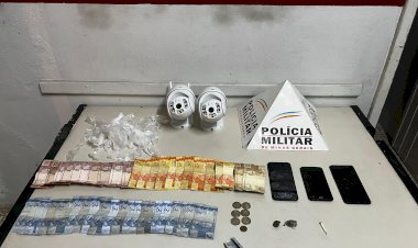 Homem preso e menor apreendida por tráfico de drogas em Coimbra