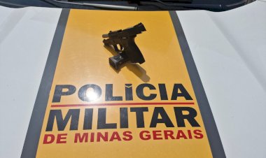 Homem é preso com arma de fogo e munições na MG-482 em Porto Firme