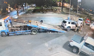 Polícia apreende carro após manobras perigosas na praça Silviano Brandão