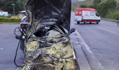 Mulher morre em grave acidente em Lima Duarte