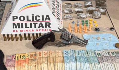 Homem é preso e materiais ilícitos apreendidos pela polícia em Viçosa