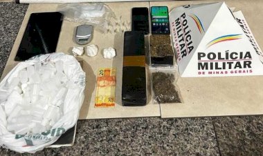 Três homens acusados de traficar drogas são presos no bairro Nova Era