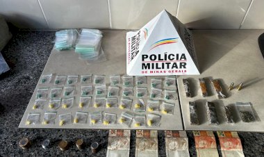 Polícia prende homem por tráfico de drogas em Viçosa