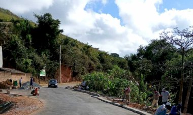 PMV inicia pavimentação da estrada do Sapé