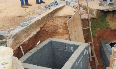 Concluídas obras da galeria no bairro Inácio Martins e muro em Cachoeirinha