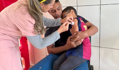 Alunos das escolas municipais de Viçosa recebem vacinação contra a gripe