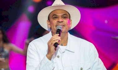 Frank Aguiar em evento junino em Viçosa no fim de semana