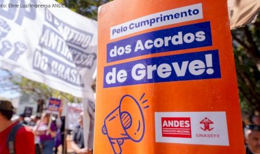 Andes-SN aponta que parte do acordo de greve ainda não foi cumprida