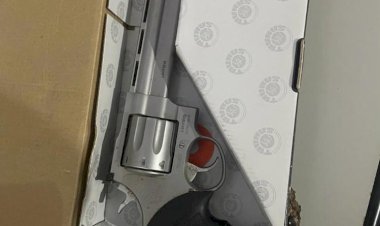 Polícia apreende arma de fogo em Teixeiras