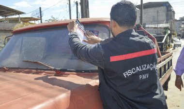PMV continua com notificações em veículos abandonados nas vias públicas da cidade