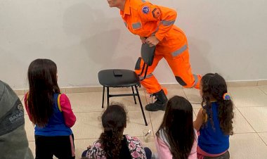 Crianças e adolescentes participam de curso de primeiros socorros em Paula Cândido