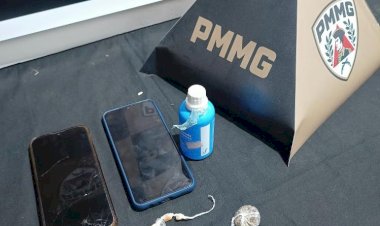 Polícia prende homem e apreende menor por tráfico de drogas em Ervália