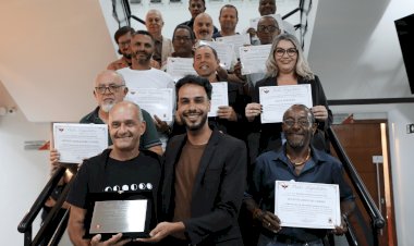 Secretário e servidores da Cultura de Viçosa são homenageados na Câmara