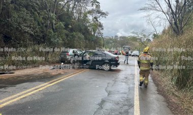 Acidente fatal na MGC-120, próximo à divisa de Teixeiras com Viçosa