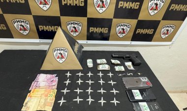 Homem de 18 anos é preso por tráfico de drogas e corrupção de menores em Ervália