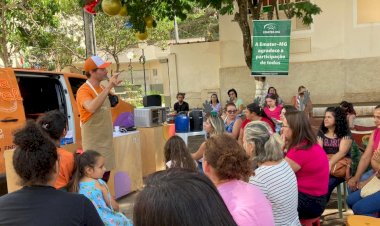 Canaã recebeu unidade móvel da UFV que capacita moradores na produção de alimentos fermentados