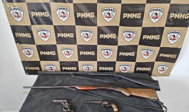 Idoso de 86 anos é preso com arsenal na zona rural de Araponga