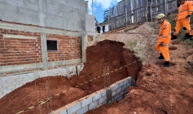 Homem morre após soterramento durante obra em Ervália