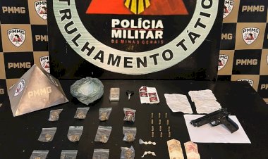 Homem é preso por tráfico de drogas e porte ilegal de munições em Viçosa