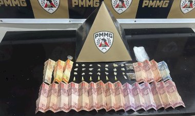 PM apreende dois adolescentes por tráfico de drogas em Ervália