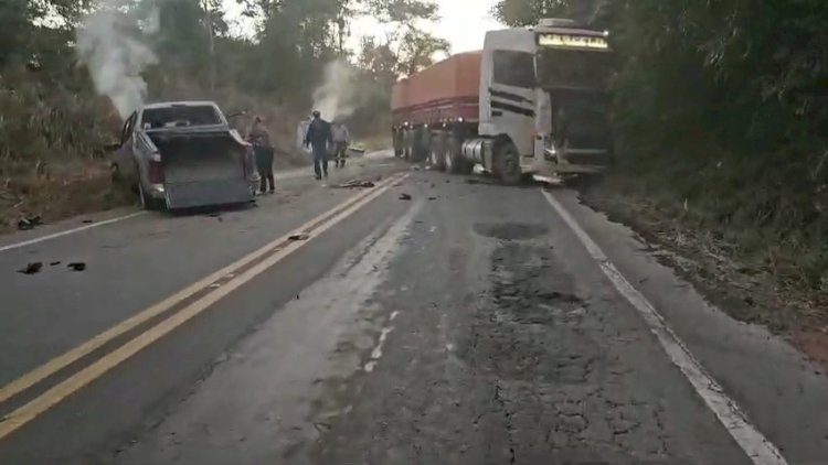 Acidente entre Ponte Nova e Teixeiras deixa três mortos