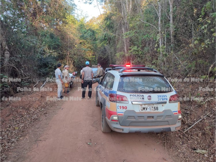 Corpo em decomposição é encontrado na zona rural de Porto Firme