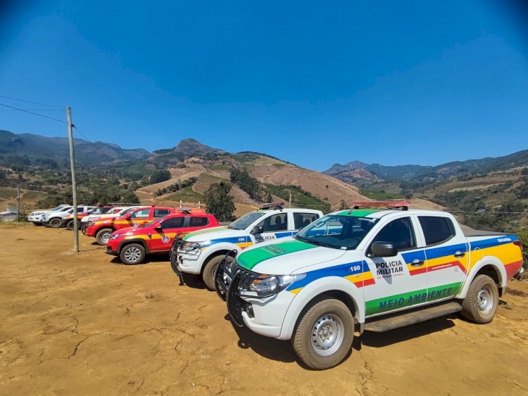 Polícia intensifica fiscalização em Araponga devido a incêndios na Serra do Brigadeiro