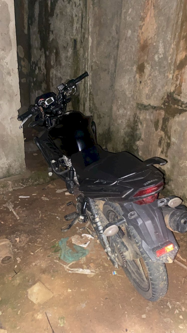 Moto roubada em Viçosa é recuperada em Ponte Nova