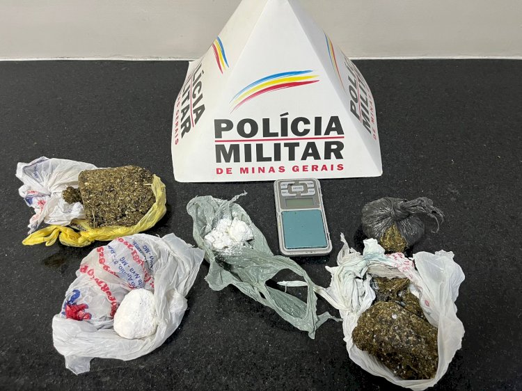 Homem é preso por tráfico de drogas em Ponte Nova