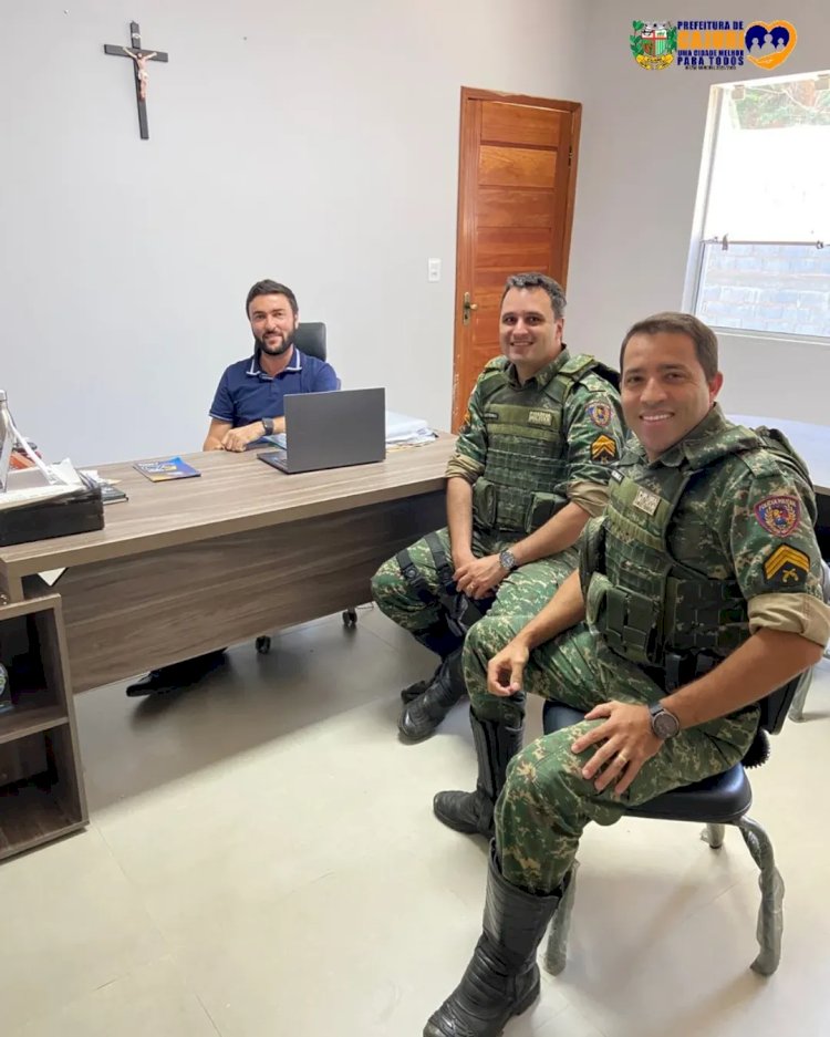 Cajuri discute ações conjuntas com a Polícia Ambiental