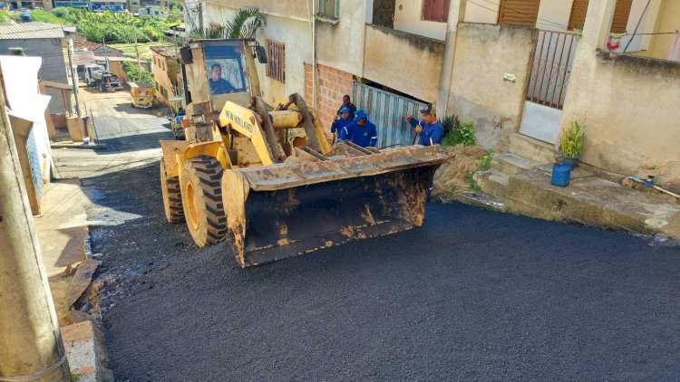 Viçosa continua com manutenção nas ruas em novas localidades