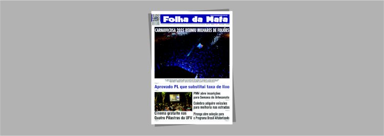 Folha da Mata 3295 - 11/03/2025