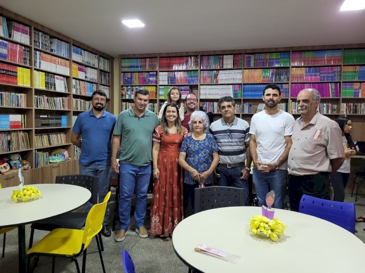 São Miguel do Anta inaugura nova biblioteca em escola estadual