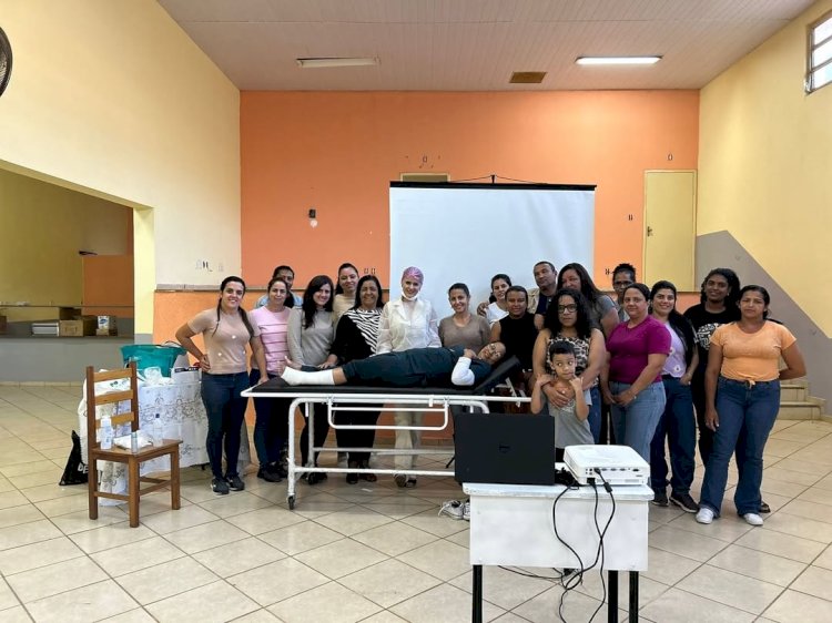 Canaã tem capacitação para profissionais de saúde
