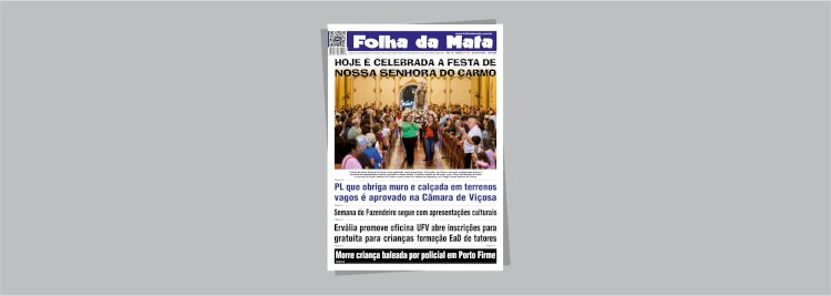 Folha da Mata 3379 - 16/07/2025
