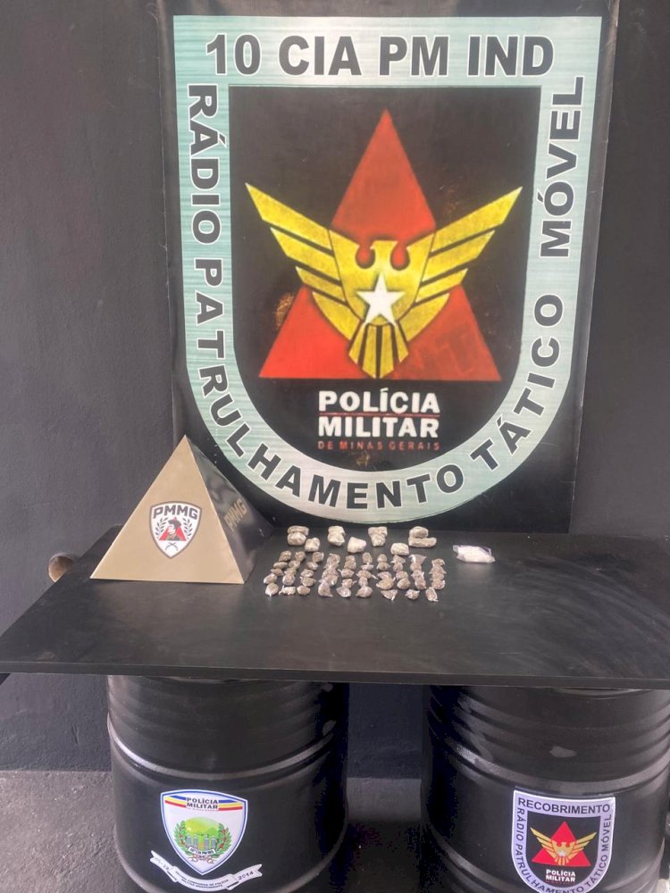 Homem é preso por tráfico de drogas e invasão residencial em Ervália