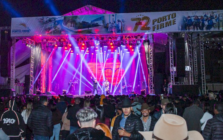 Programação diversa marcou Festa de Porto Firme