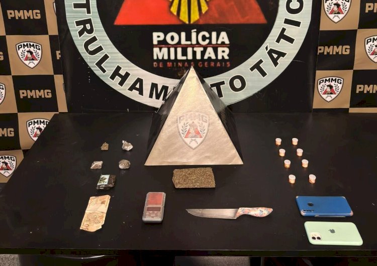 Homem e mulher são presos por tráfico de drogas no Silvestre, em Viçosa