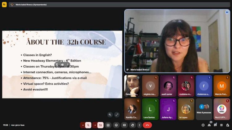 Professores da rede municipal de Viçosa participam de curso de inglês