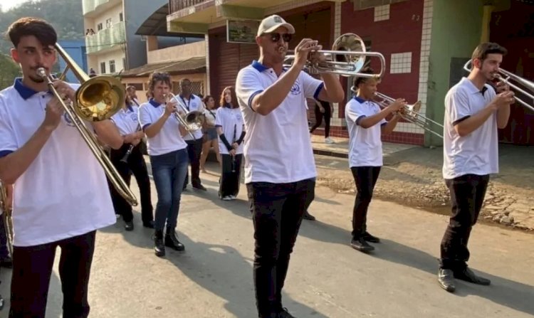 Ervália realiza encontro de bandas