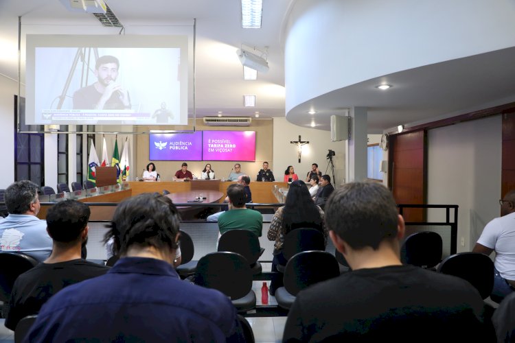 Audiência pública debate implantação da Tarifa Zero em Viçosa