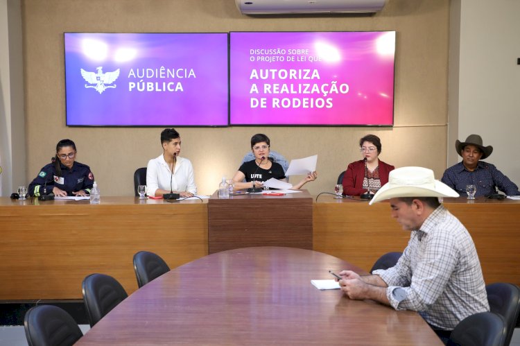Audiência pública sobre rodeios em Viçosa lota plenário da Câmara