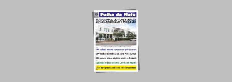 Folha da Mata 3451 - 27/10/2025