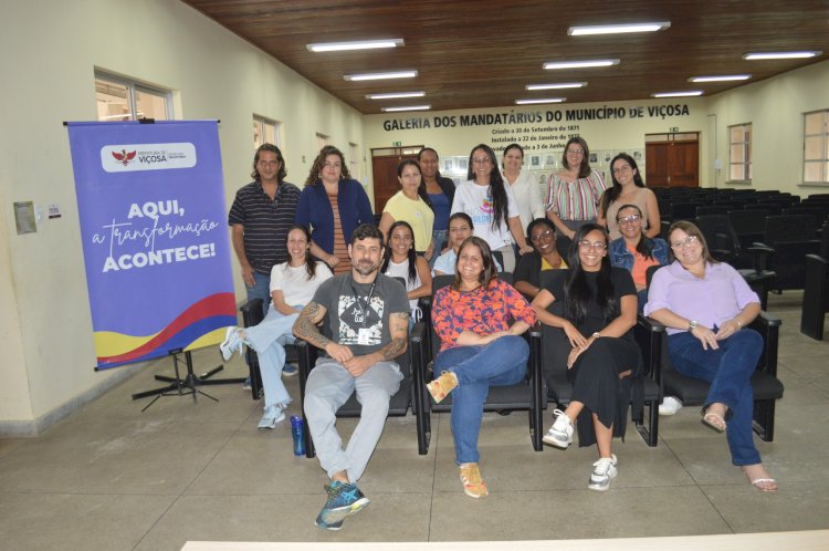 Secretaria de Saúde de Viçosa realizou reunião do Projeto Nós na Rede