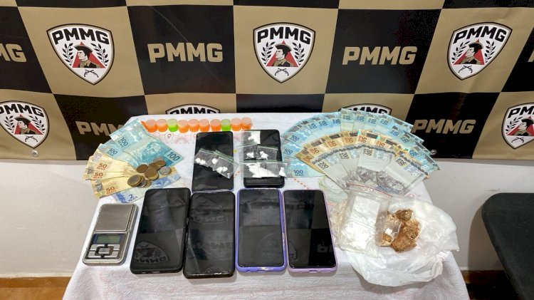 Operação em Pedra do Anta termina com três presos e apreensão drogas e dinheiro
