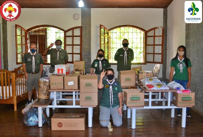 Grupo de Escoteiro de Viçosa promove ações sociais