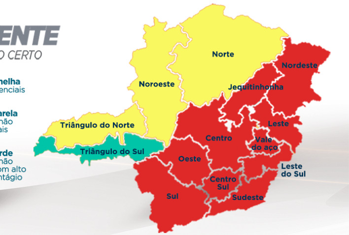 Após 3 dias na onda verde, Viçosa volta para onda vermelha do Minas Consciente