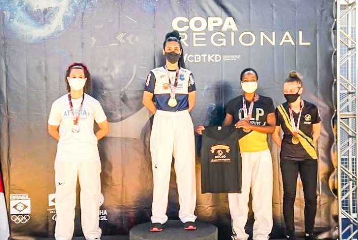 Atleta de Viçosa é bronze no taekwondo