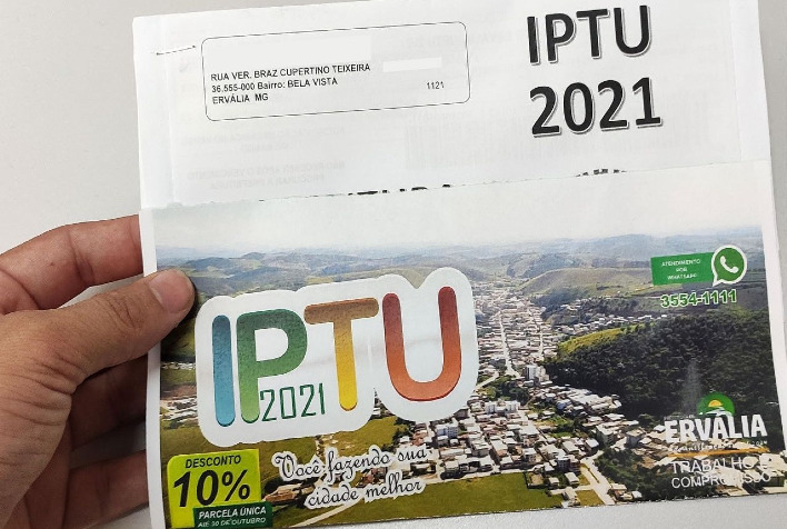 Prefeitura de Ervália entrega carnês do IPTU