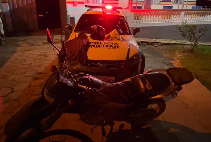 PM recupera em Paula Cândido moto furtada em Viçosa